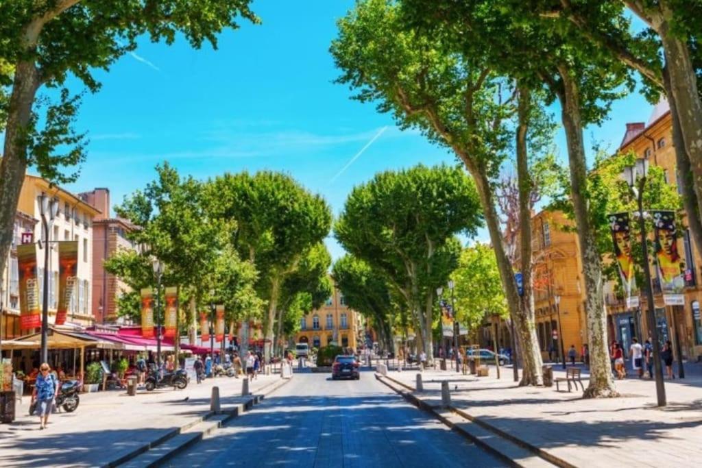 Charmant T3 Centre Historique, Parking Aix-en-Provence Eksteriør bilde